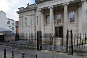 Two men appeared by video link at Bishop Street Courthouse in connection with a  £68,000 drugs seizure in Magherafelt on Sunday. Credit: Google