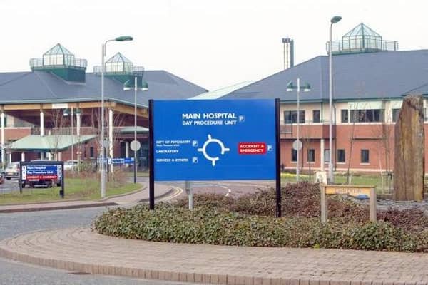 Safe Access Zones will be introduced at health service locations across Northern Ireland on September 29, including the Causeway Hospital in Coleraine. Credit NI World
