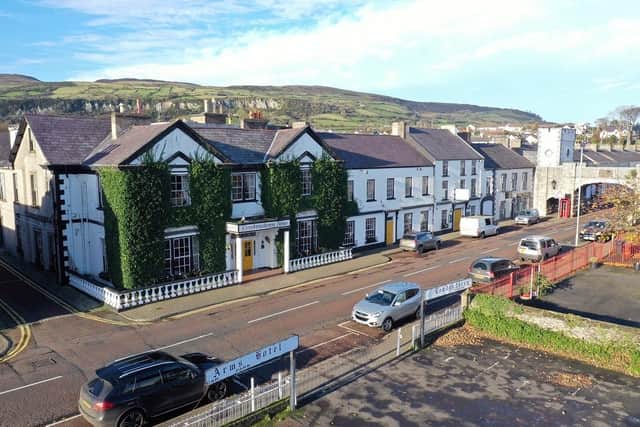 The Londonderry Arms Hotel Carnlough, one of Northern Ireland’s longest established and best-known hotels, has been placed on the market.