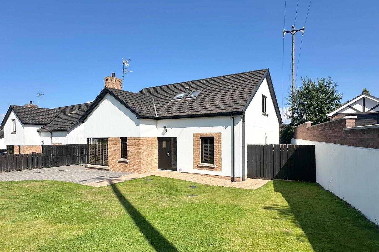 The immaculately presented detached chalet bungalow and garage on Magherafelt’s Hospital Road.