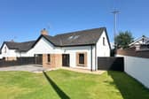 The immaculately presented detached chalet bungalow and garage on Magherafelt’s Hospital Road.