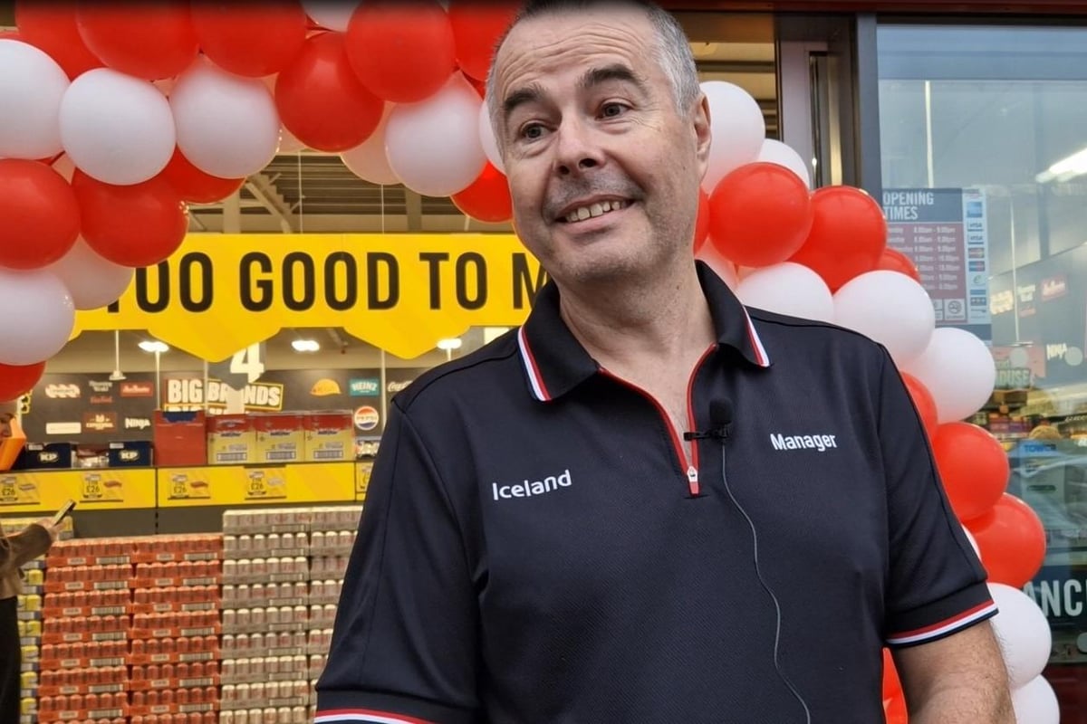 Hundreds turn up to official opening of Iceland outlet The Food Warehouse in Craigavon