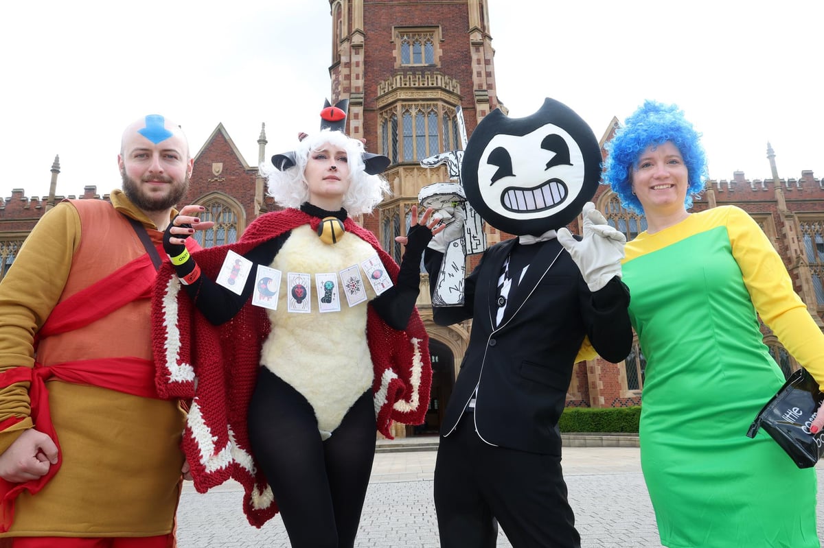 Q-Con 2024: 8 eye-catching pictures as fans flock to Queen's University, Belfast