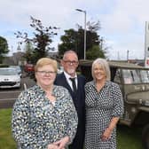 Pictured at the opening of the Bushmills Through the Wars exhibition.