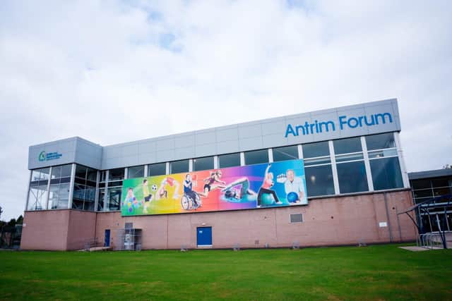 A major revamp at Antrim Forum is set to bring new look swimming pool and changing areas. (Pic: Contributed).
