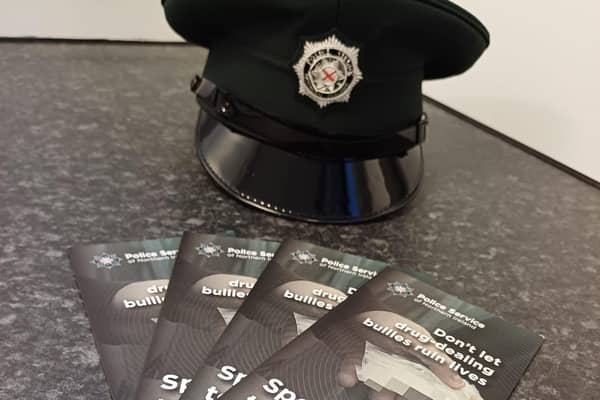 The PSNI is appealing to anyone with information on the misuse of drugs to call them on 101. Picture: PSNI