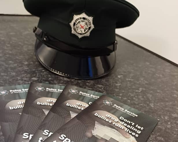 The PSNI is appealing to anyone with information on the misuse of drugs to call them on 101. Picture: PSNI