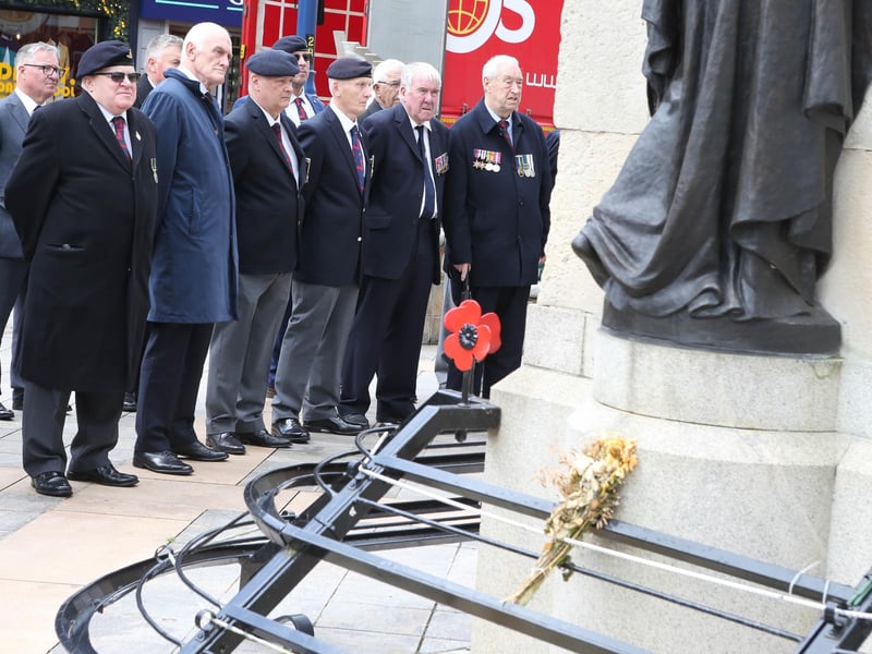 Commemorating D-Day in Coleraine.
