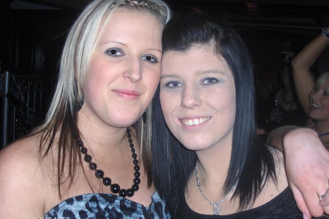 Pictured at Traks during New Year's Eve 2010 were Emma Donnell and Leanne McMath from Portrush