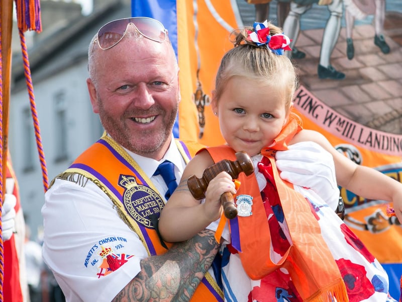 Rab Mogey with granddaughter Ali Robinson.. INCT 29-411-RM