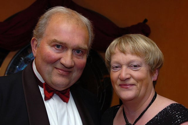Noel and Ann McCrea who attended the Rainey Old Pupils Association formal in 2007.