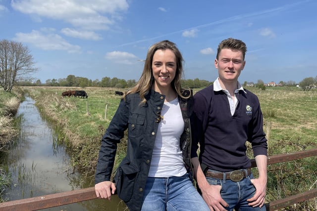 Shay O’Neill and Susan Chestnutt split their farming activities between Portrush and Dungannon.
