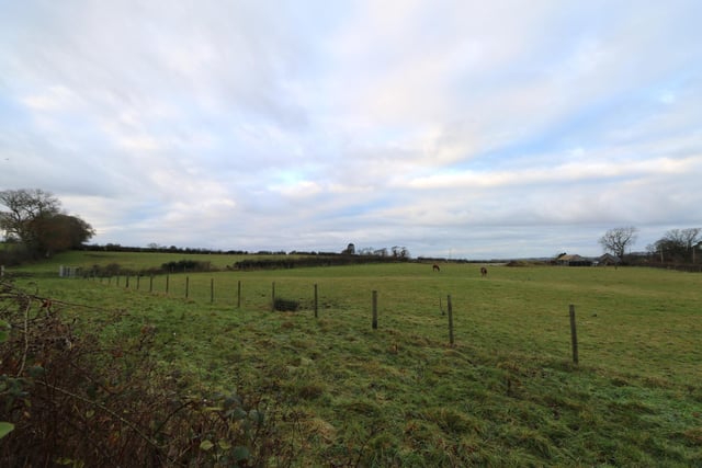 The property has great rural views and is situated in a convenient location.