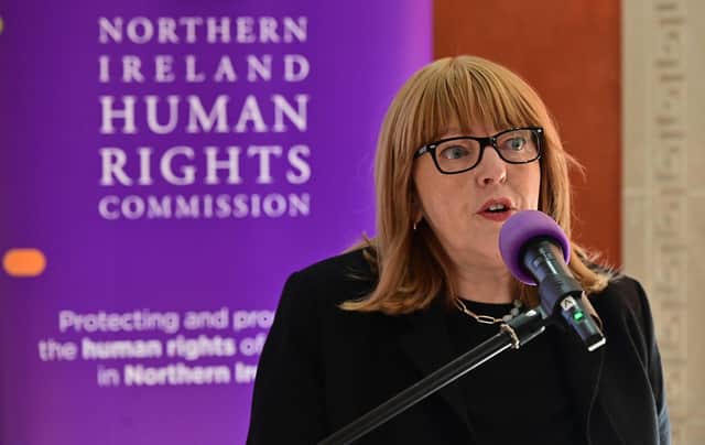 Comments by the NIHRC Chief Commissioner Alyson Kilpatrick about the role of former police officers in a legacy body have been slammed.