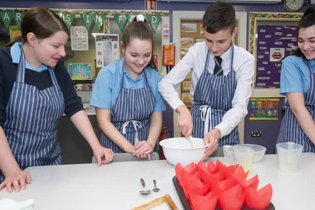 “We are proud of the care that we offer to the pupils in Larne High School"