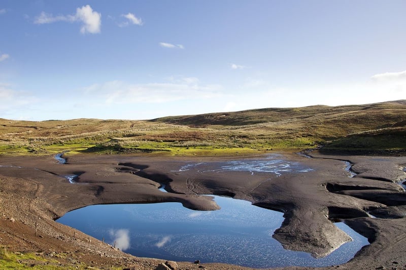 'The Vanishing Lake' or Loughareema is a hidden gem that's well worth a visit....but you may have to make a return journey too! Visit it one day and you will see a beautiful lake, a few days later just a bed of mud and not a drop of water in sight!
Loughareema has been voted no 14 of the top 100 geological sites in the British Isles.