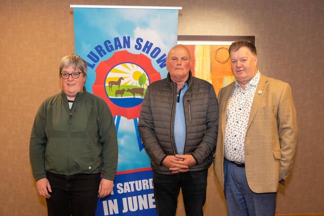 Attending the launch of Lurgan Show, which will be held on Saturday, June 7.