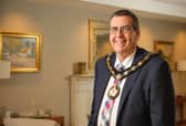 New Lord Mayor of Armagh City, Banbridge and Craigavon, Alderman Stephen Moutray.