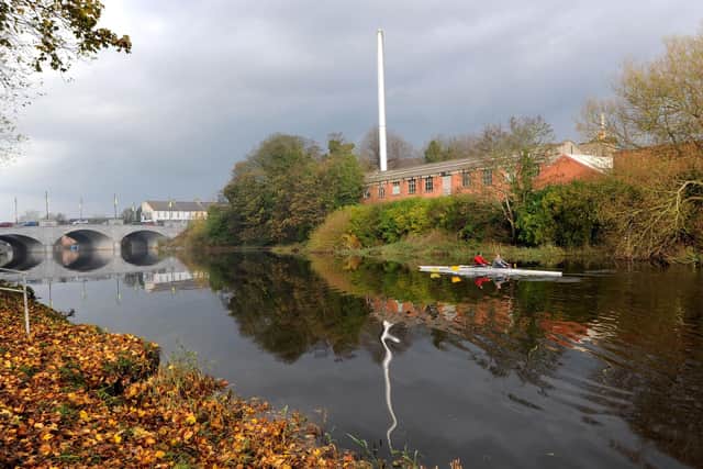 River Bann in Portadown in the constituency of Upper Bann, Northern Ireland.