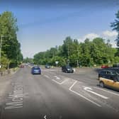 The junction of McKinstry Road and Dunmurry Cutts. (Pic: Google).
