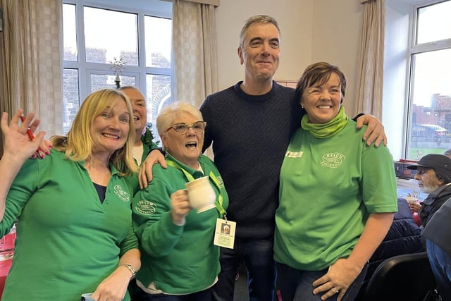 Actor Jimmy Nesbitt surprised everyone at a recent get-together of REACH Portrush.