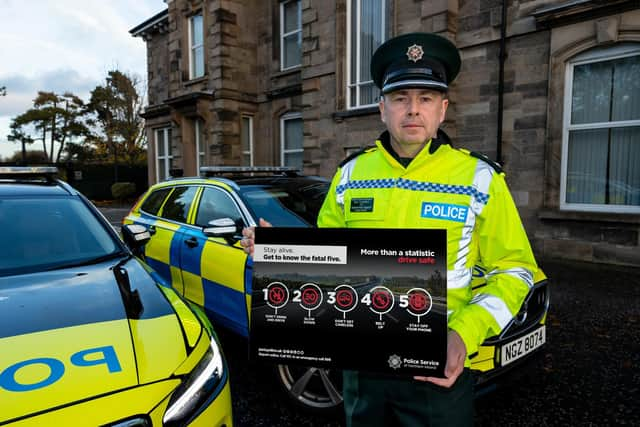 Police are urging all road users and pedestrians to focus on road safety, especially over the busy Easter period. Picture: PSNI