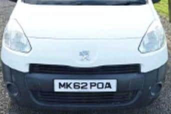 Detective Inspector Wilson issued the following appeal : "Our investigation remains ongoing and as part of this, we want to speak to anyone who has information on the whereabouts or movement of a white Peugeot Partner van bearing the registration MK62 POA. If you have any information, the number to call is 101 quoting reference number 1421 19/01/24.” Credit PSNI