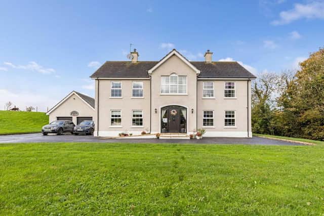 This countryside residence is on the market now