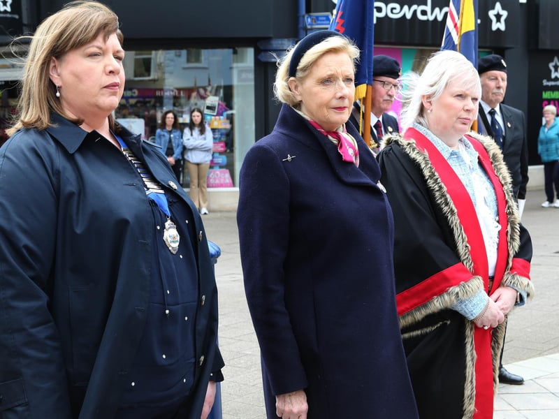 Commemorating D-Day in Coleraine.