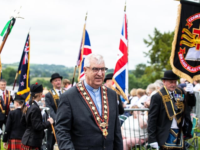 Sovereign Grand Master Rev William Anderson.