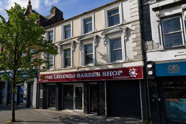 This Market Street building will be refurbished internally to accommodate five apartments over three floors, while the ground-floor retail unit will be retained. Credit: Google