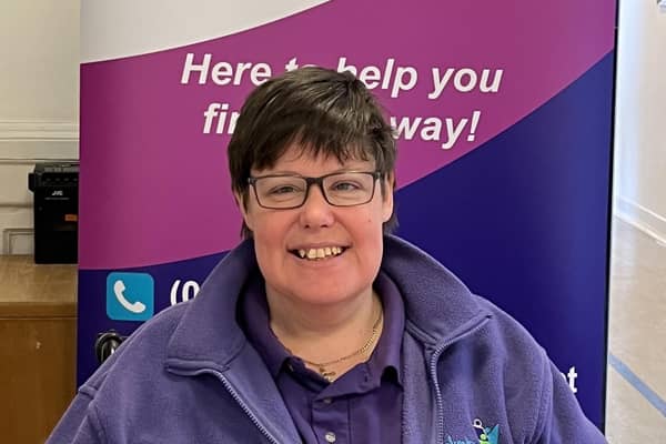 Pauline Rogan is passionate about her role as a volunteer with the South Eastern Health Trust. Pic credit: SEHSCT