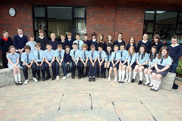 Ballymacrickett Primary School Primary Seven Class in 2010