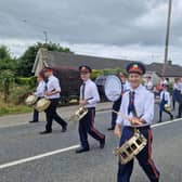 Curran Flute Band on parade at the Twelfth demonstration in Moneymore a few years ago. Credit: Iconic Media Group