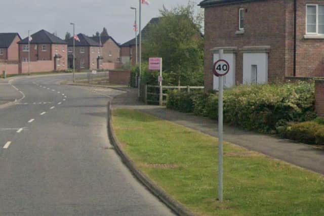 The current 40mph speed limit on the Kernan Hill Road, Portadown, is deemed by some ABC councillors to be excessive, given the density of residential developments there. Credit: Google