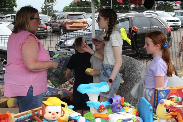 Pictured at the Friends of Kilmoyle Primary School summer fair on Friday evening. Credit McAuley Multimedia