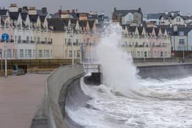 A yellow warning for wind has been issued for Saturday as Storm Kathleen arrives. Picture: Kirth Ferris / Pacemaker Press (stock image).