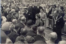 Councillors have approved a series of projects to commemorate Queen Elizabeth II, who visited the district in 1953. Credit Causeway Coast and Glens Council