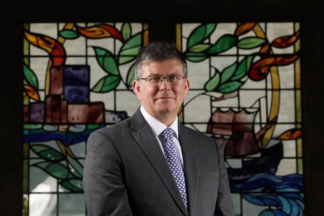 The Moderator of the Presbyterian Church in Ireland Rt Rev Dr Sam Mawhinney