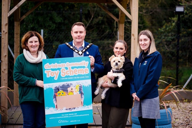 Mid Antrim Animal Sanctuary became a Community Partner Drop-Off point for pet toys.