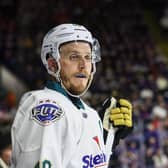 Last season's captain Mark Cooper has signed for the Belfast Giants for the 2024/25 season. Photo by William Cherry/Presseye
