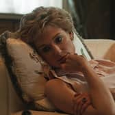 Photo issued by Netflix of Elizabeth Debicki as Diana, Princess of Wales appearing in the fifth season of the streaming website's show, The Crown.Issue date: Tuesday August 17, 2021.