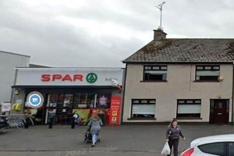 Planning approval has been recommended in relation to a planning application for the extension of an existing Spar supermarket at 53 – 59 Church Street, Cookstown, and for the provision of an adjacent off-licence with first-floor store. Picture: Google