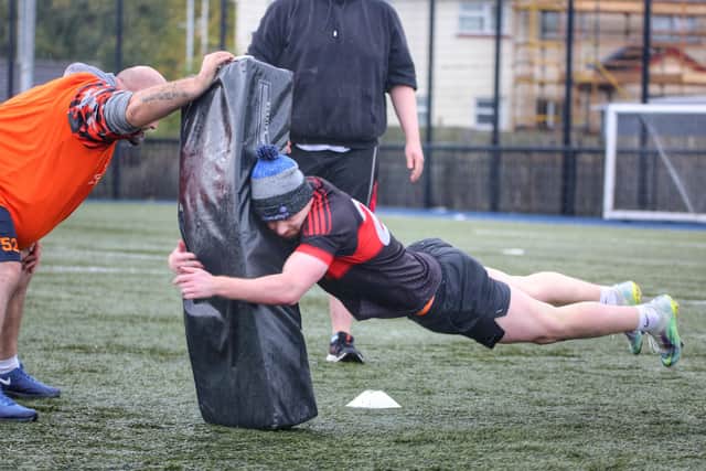 Craigavon Cowboys are recruiting. Photo by Colin King.
