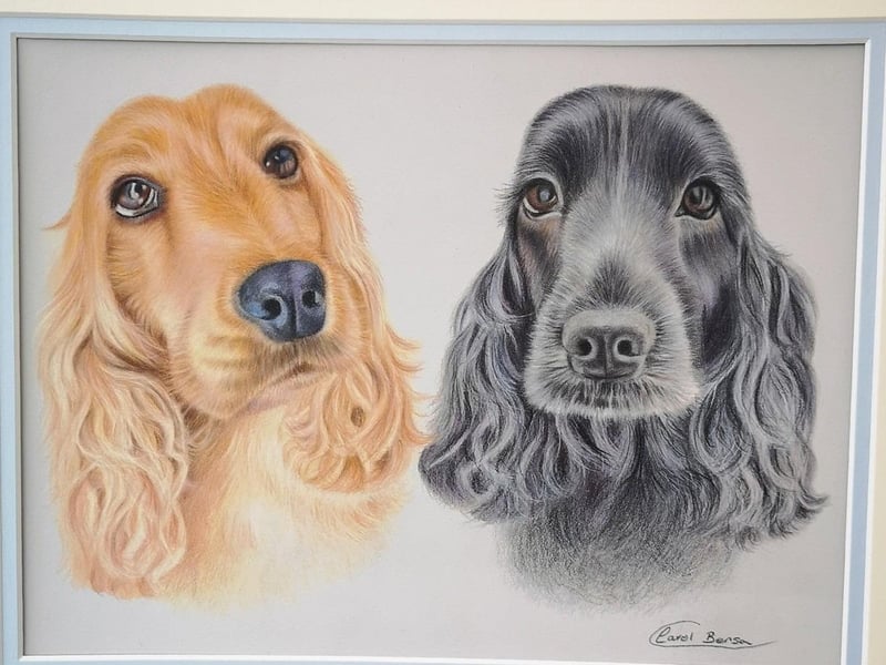 Carol Benson is a Northern Ireland based artist who crafts bespoke pencil pet portraits.
Working with high quality pencils, Carol Benson Art will provide you with a pet portrait that will last a lifetime, based on an image of your dad’s favourite furry friend.
For more information, go to carolbensonart.com