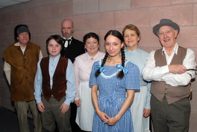 Some members of the Rosemary Players who performed 'Our Town' by Thornton Wilder at the 2010 Larne Drama Festival.  Photo: Phillip Byrne