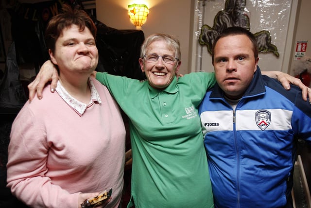 HALLOWEEN FUN...Rosaleen, Matilda and Jonathan pictured at the Coleraine Gateway Club Halloween Party held at the Sperrin Club in 2009.