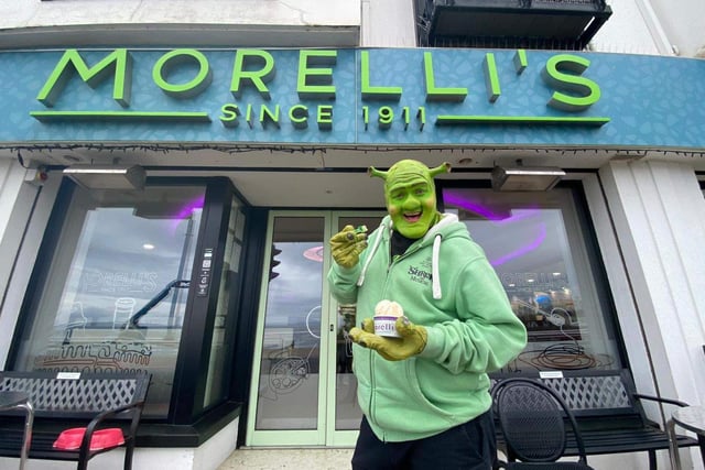 A n-ice treat for Shrek
