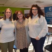 Karen Ryan, Nicola Parker and Vivien Scott at the launch of the Support Group