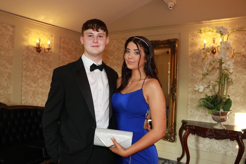 Aaron Roker and Ailise Mackey attending St. Paul's High School Formal in the Carrickdale Hotel. INNR3824